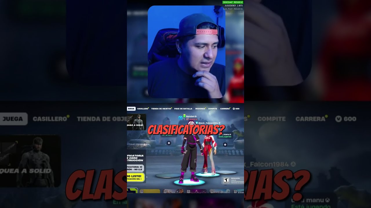 Como que clasificatorias en Fortnite, no me entero de nada…. #shorts