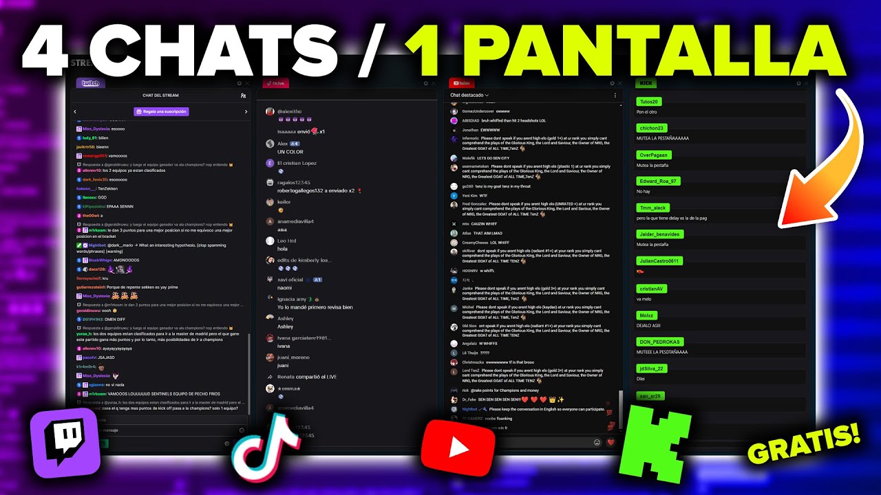 💬 COMO UNIR 4 CHATS EN 1 SOLA PANTALLA | TUTORIAL | URBVIC