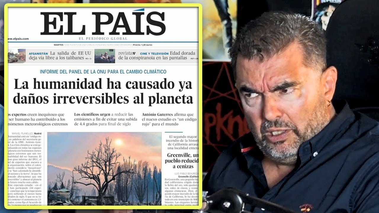 ¿ESTÁ LA PRENSA EXAGERANDO CON EL CAMBIO CLIMÁTICO PARA GANAR VIEWS? – Catedrático sobre ello