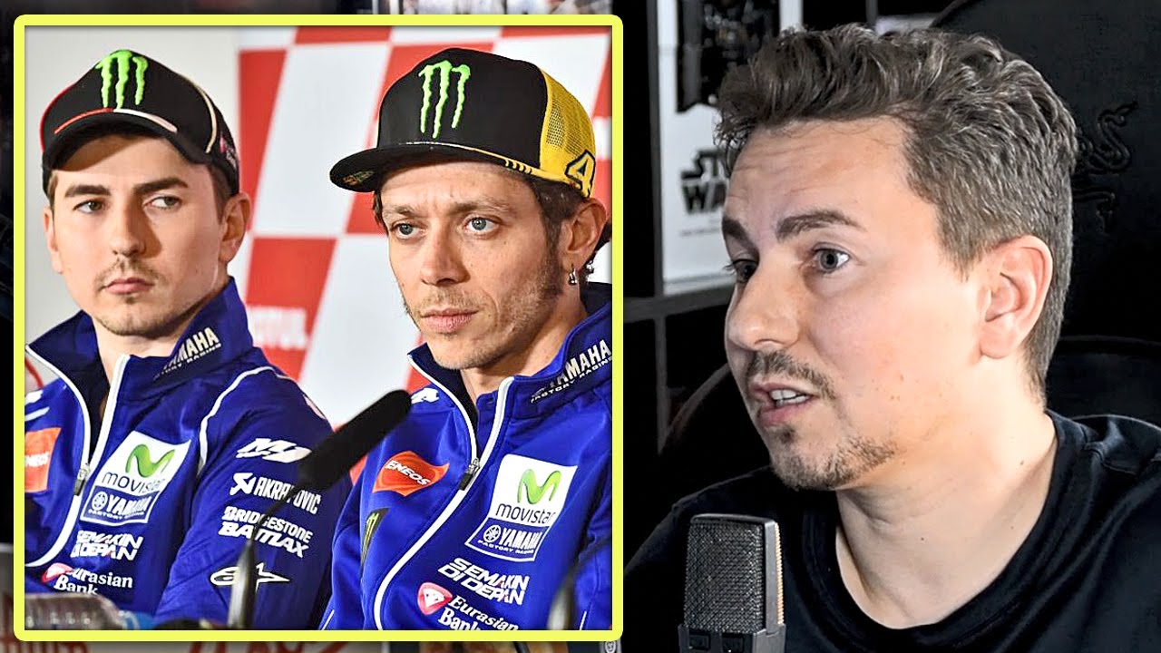«Odiaba a VALENTINO ROSSI y él a mí»: Jorge Lorenzo explica lo que se vivía dentro de Yamaha