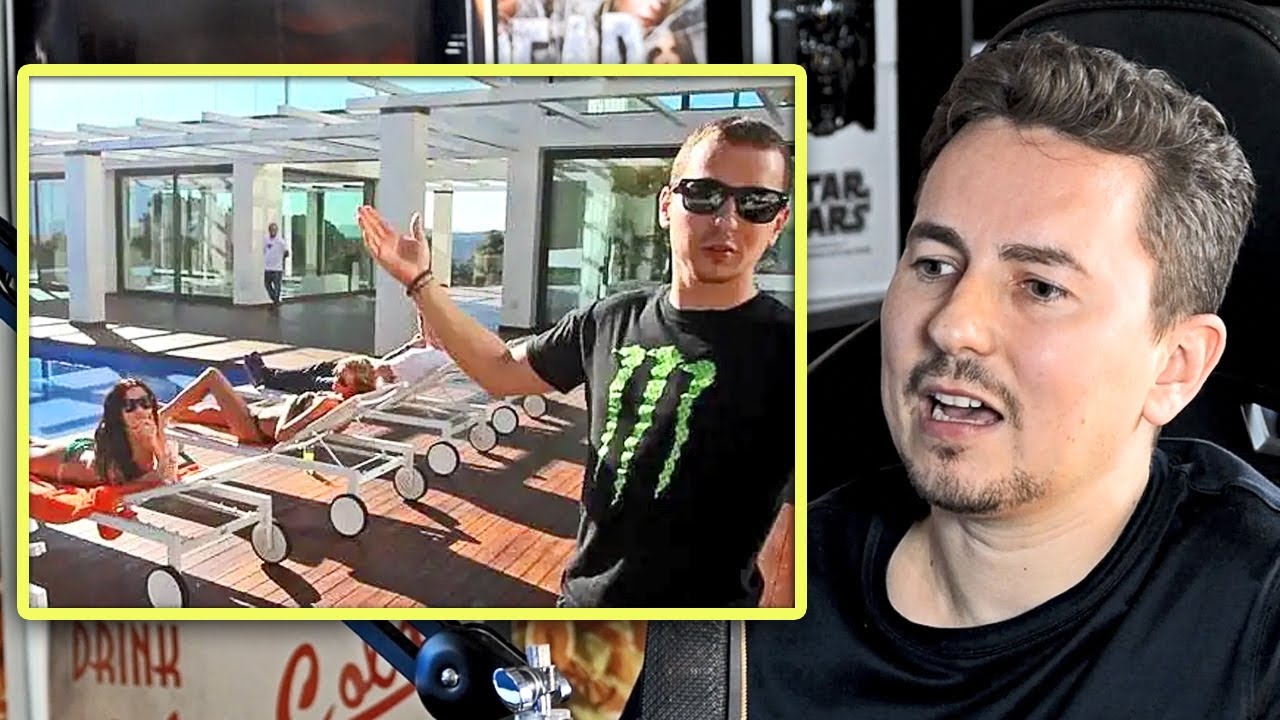 Jorge Lorenzo recuerda la enorme POLÉMICA cuando enseñó su MANSIÓN y las «Chicas Monster»