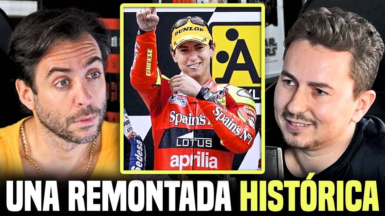 Jorge Lorenzo recuerda su MÍTICA remontada de 29 puntos para ganar su primer Mundial