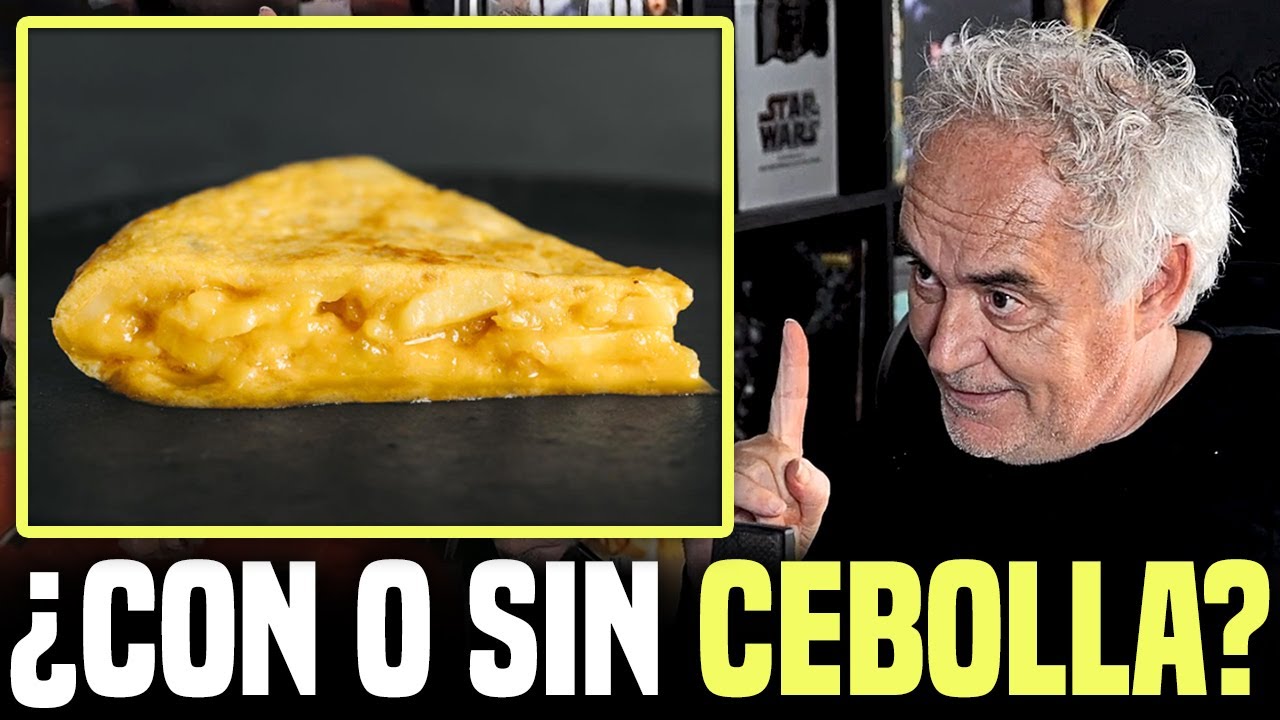 El mejor cocinero del mundo acaba con el debate: TORTILLA CON CEBOLLA O SIN CEBOLLA