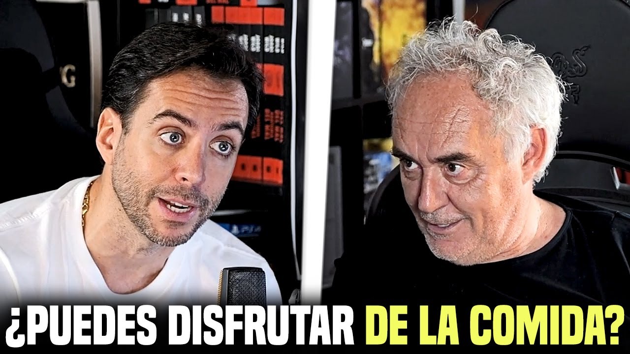¿Puedes comer como una persona normal o lo examinas todo? – La pregunta de Jordi a Ferran Adrià
