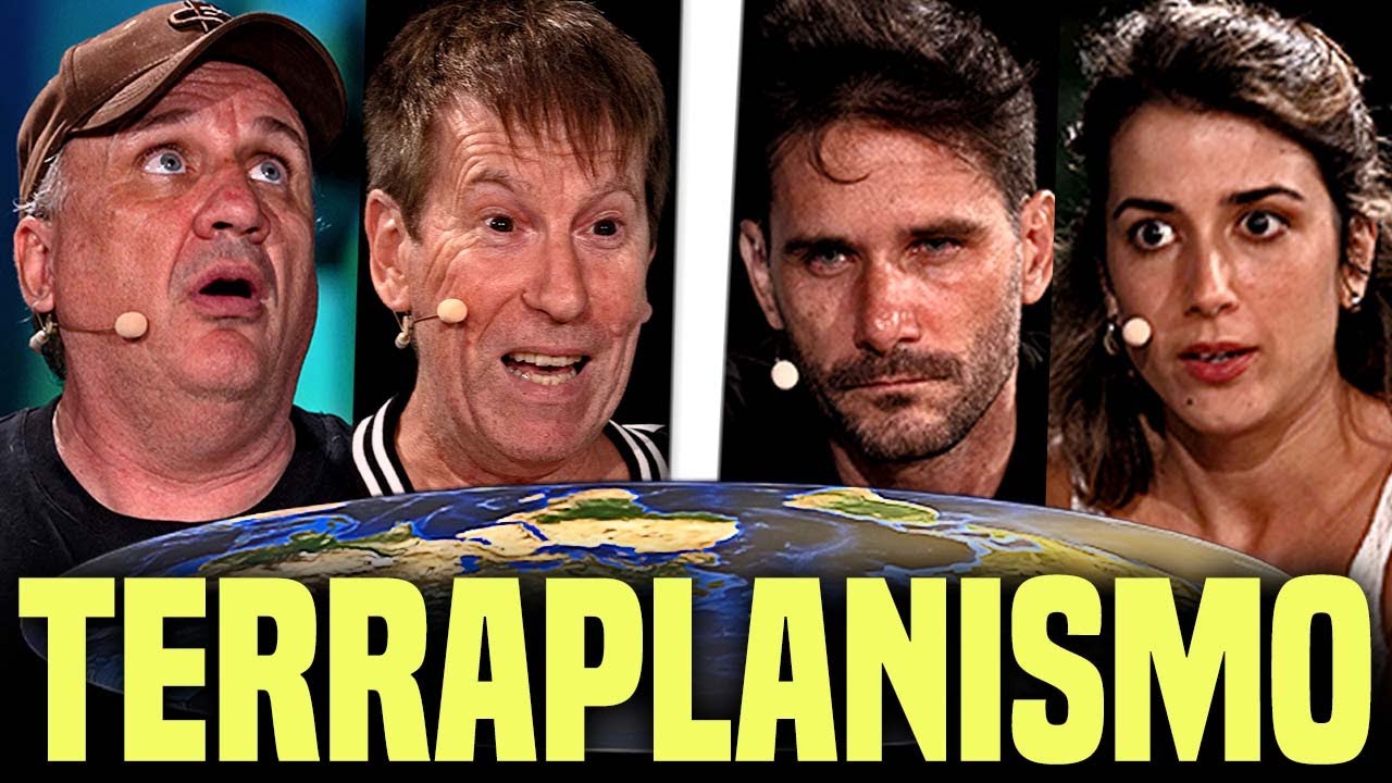 Conspiranoicos y científicos discuten sobre la TIERRA PLANA – Santaolalla «se quiere ir»