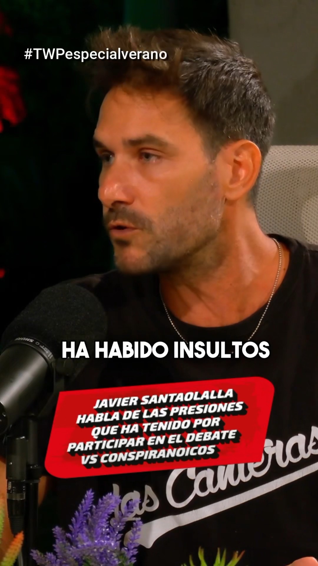 Javier Santaolalla de las presiones que ha tenido por participar en el debate vs conspiranoicos