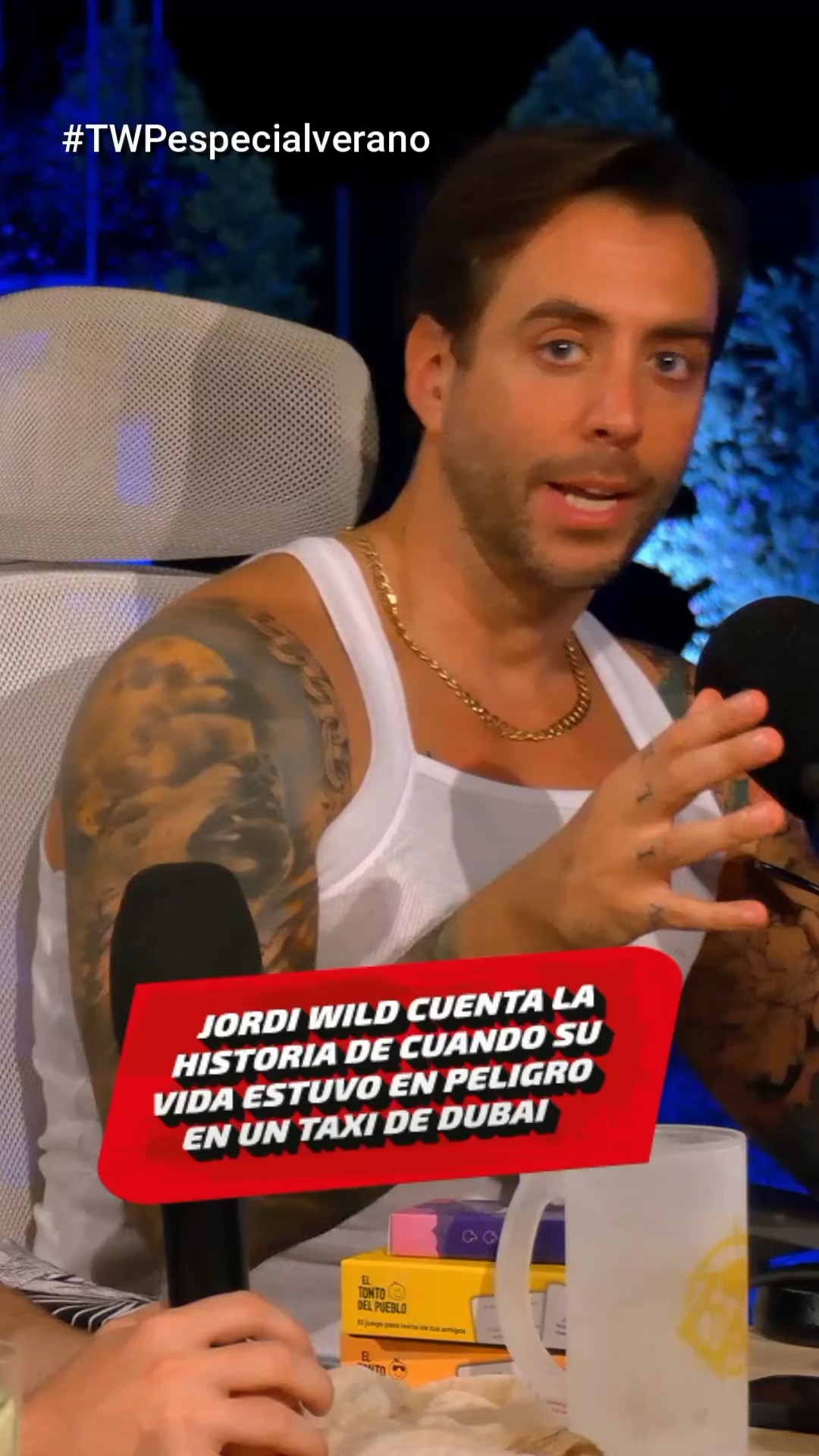 Jordi Wild cuenta la historia de cuando su vida estuvo en peligro en un taxi de Dubai